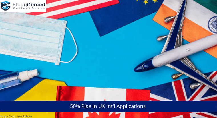 50% Rise in UK Int'l Applications