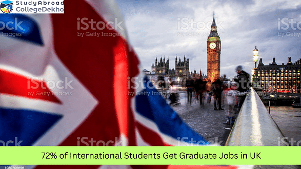 3/4th of Int'l Students Employed in Graduate-level Positions in UK