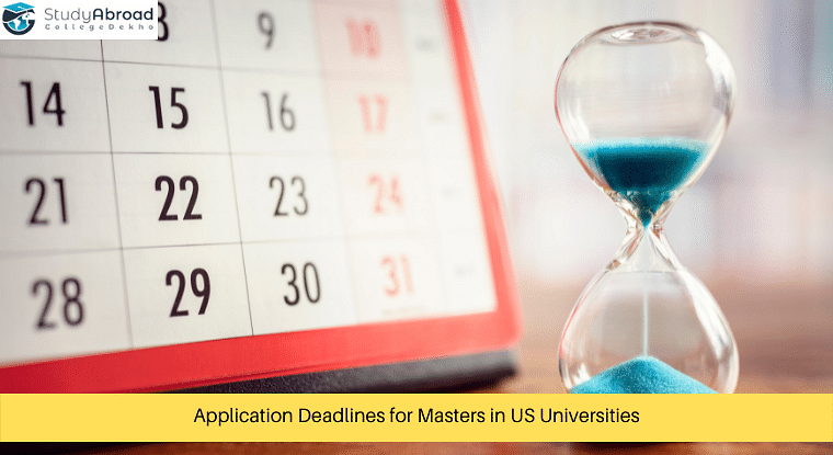 Application Deadlines for Graduate Programs in US Universities
