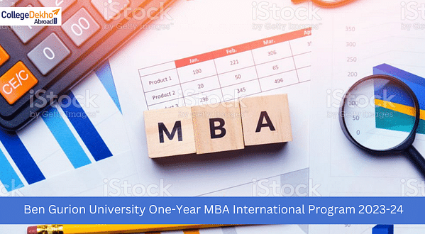 Admissions Open for One-Year MBA International Program 2023-2024 at Ben Gurion University!