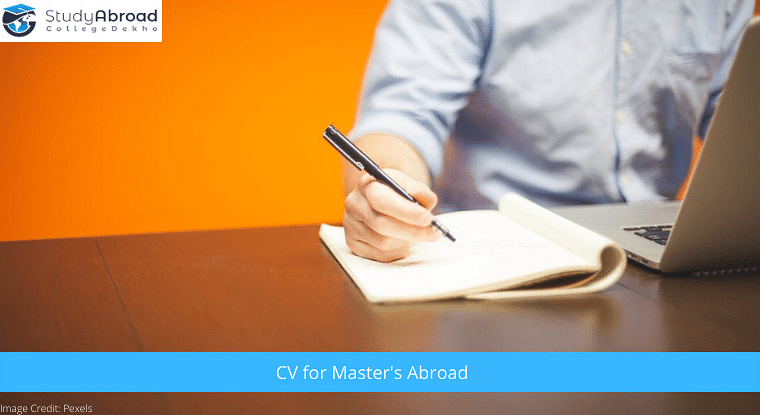 CV for Master's Abroad