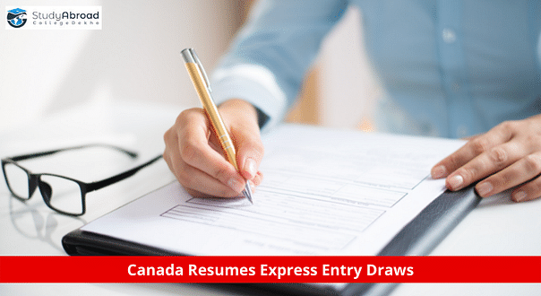 Canada Resumes Express Entry Draws