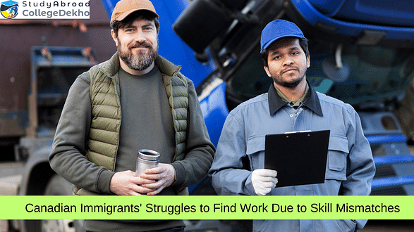 Attempts of Canadian Immigrants to Obtain Work Hindered by Perceived Skill Mismatches