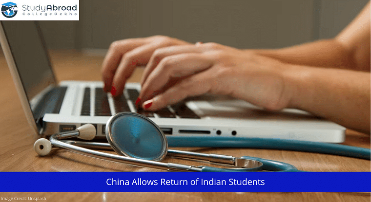 China Allows Return of Indian Students