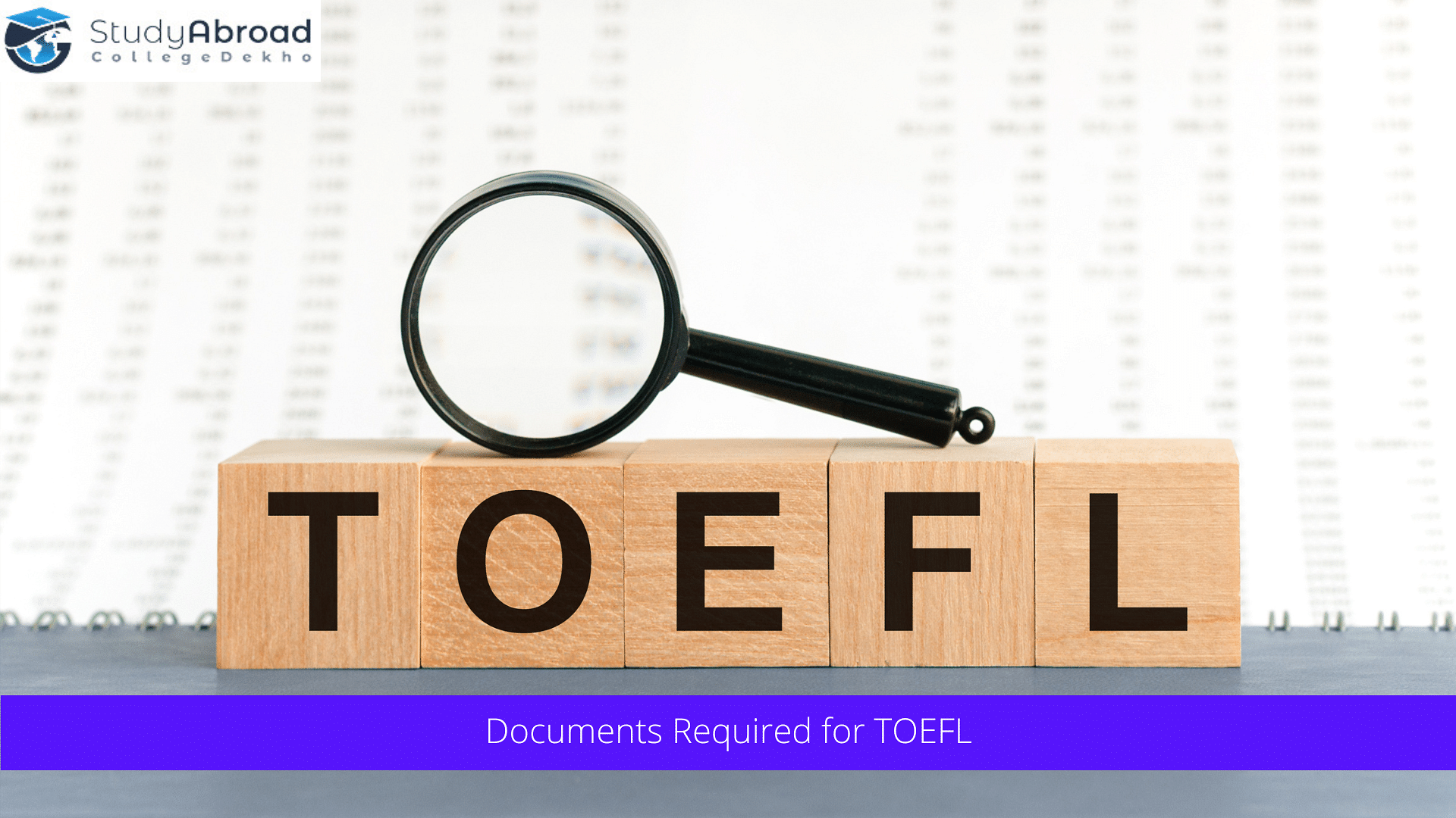 Documents Required for TOEFL