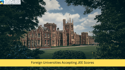 Foreign Universities Accepting JEE Scores