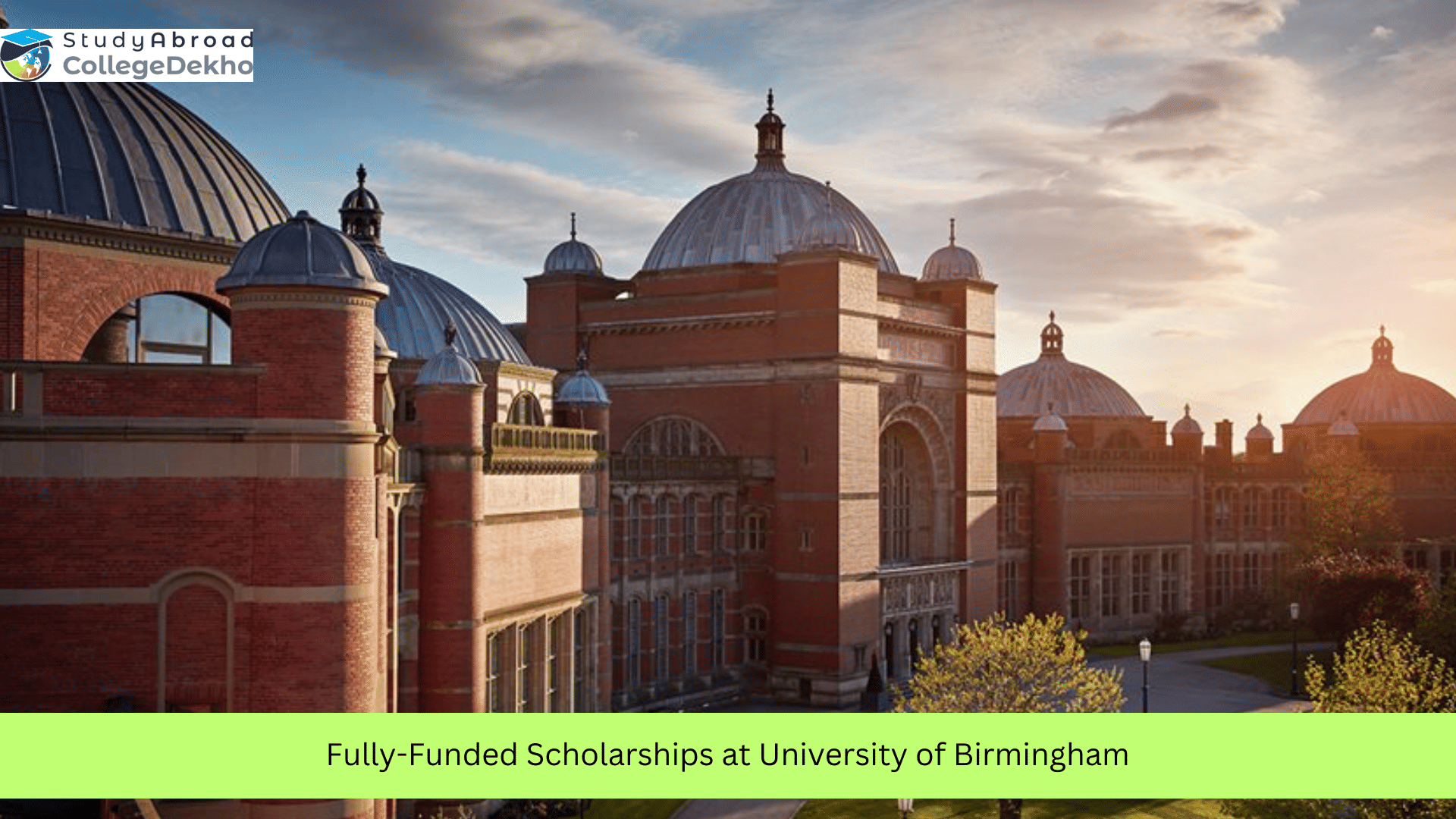 Fully-Funded Scholarships at University of Birmingham