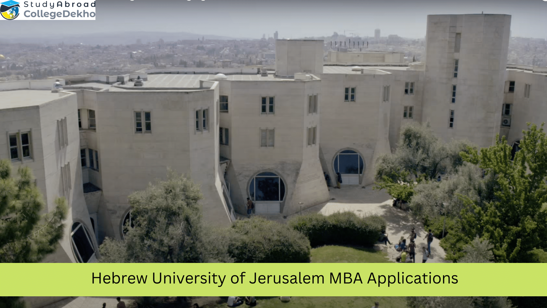 Hebrew University of Jerusalem MBA Applications