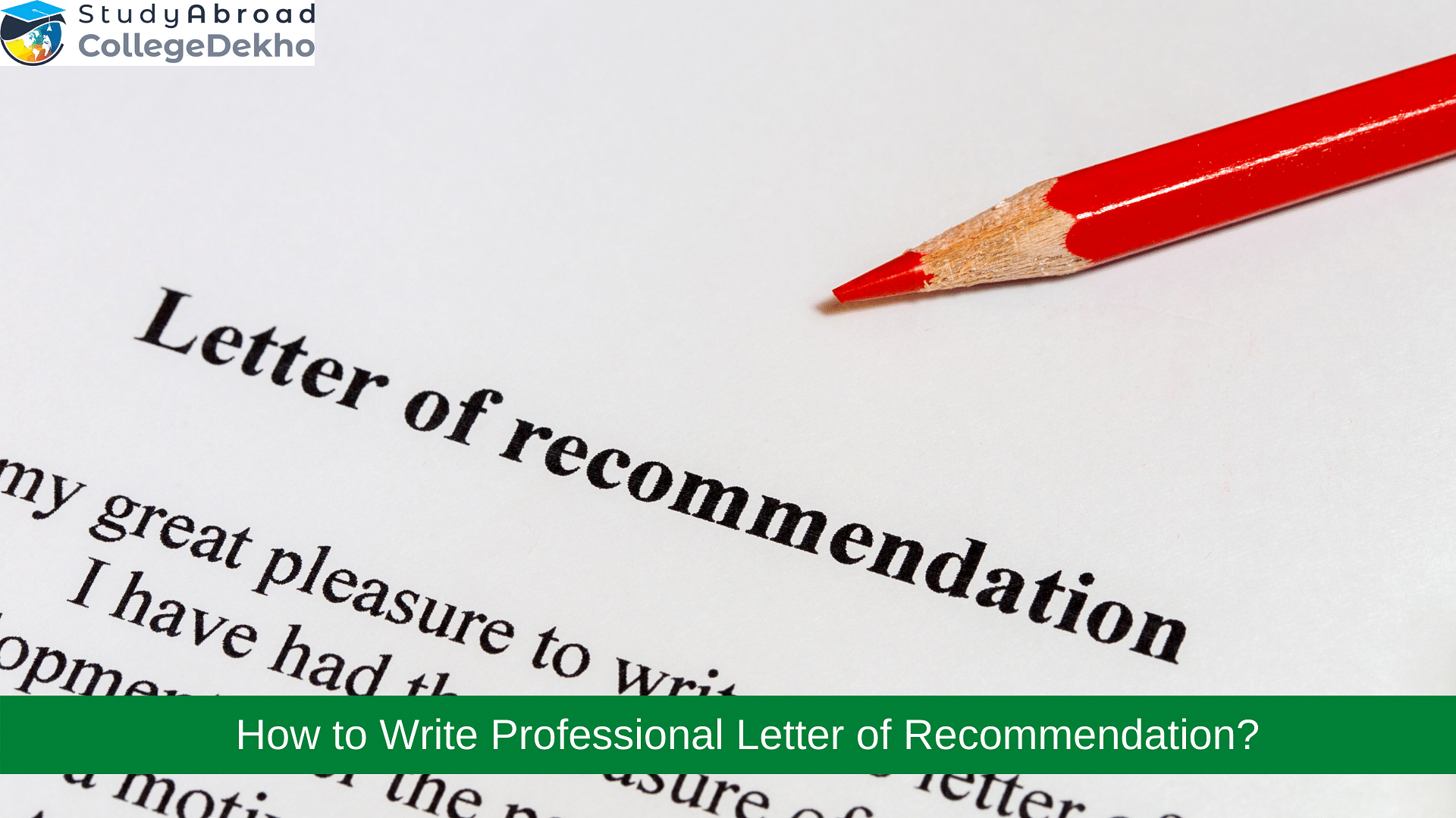 How to Write Professional Letter of Recommendation