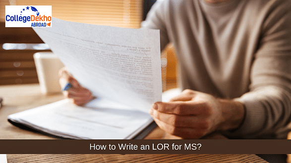 How to Write an LOR for MS?