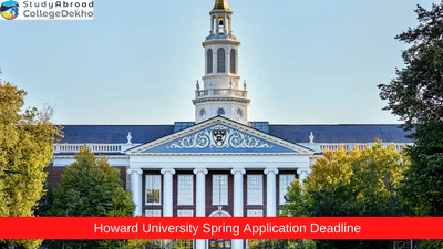 Howard University Spring Application Deadline Open