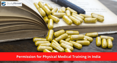 Indian Medical Students Seek Permission for Physical Training in India