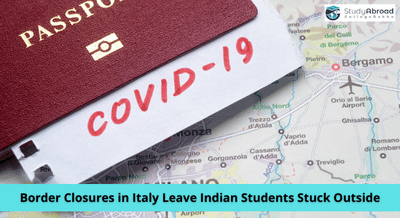 Italy's Border Closures Keep Indian Students Outside