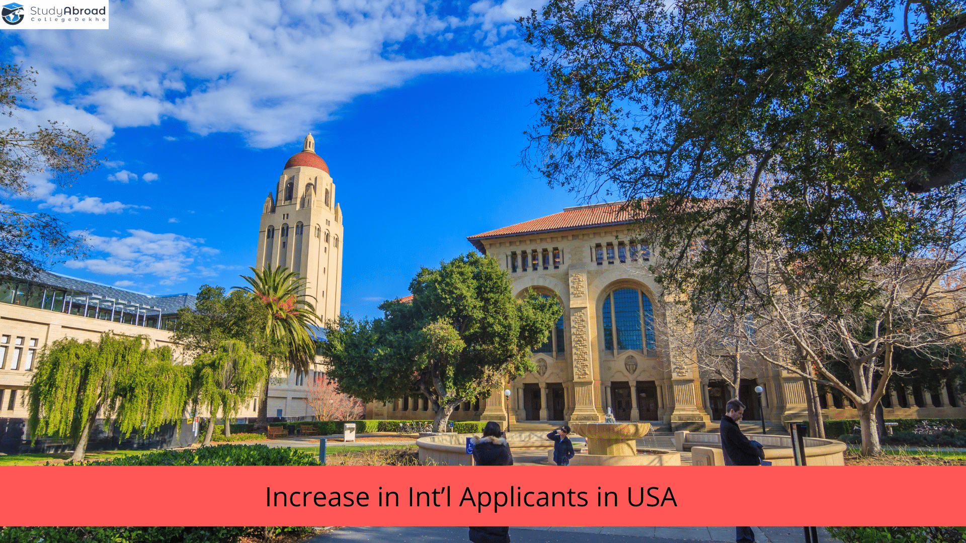Increase in Int’l Applicants in USA