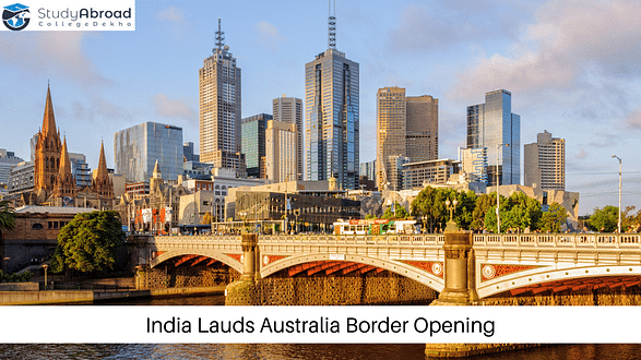 Indian External Affairs Minister Lauds Australia's Decision of Re-opening Borders for Int'l Students