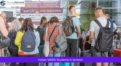 Indian MBBS Students in tension