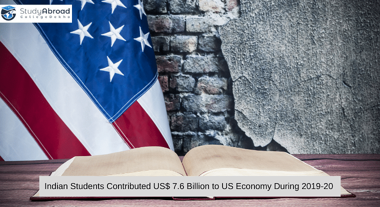 Indian Students Contributed US$ 7.6 Billion to US Economy