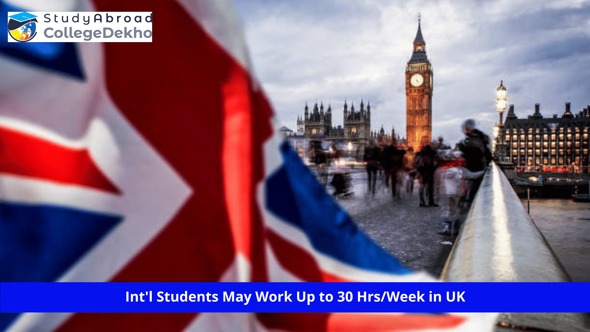 Foreign Students May Work Up to 30 Hours a Week in UK