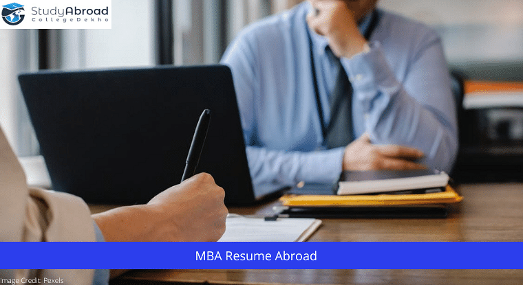 MBA Resume Abroad