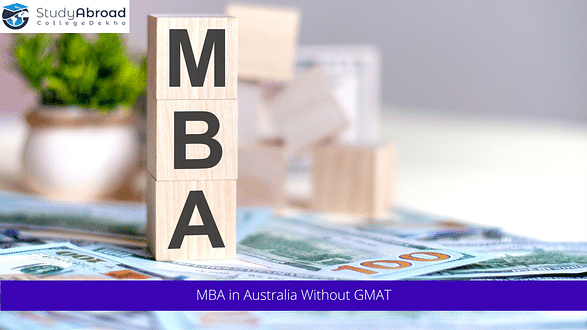 Study MBA in Australia Without GMAT