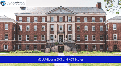 MSU Adjourns SAT and ACT Scores