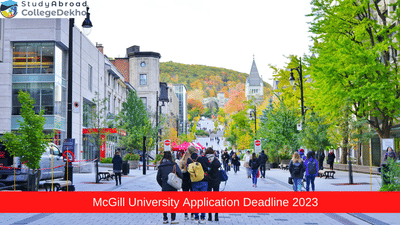 McGill University application deadline