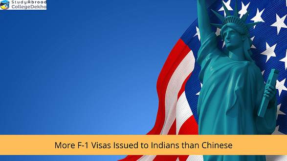 Indians Issued Twice as Many F-1 Visas as Chinese Students Till July 2022