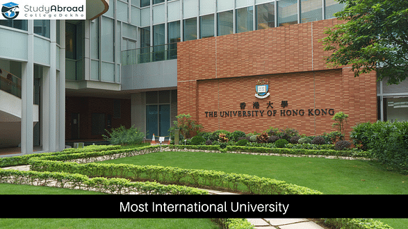 University of Hong Kong Named World's 'Most International University' of 2022 by THE