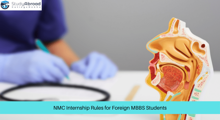 NMC Internship Rules for Foreign MBBS Students