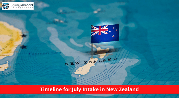 Timeline for July 2023 Intake to Study in New Zealand
