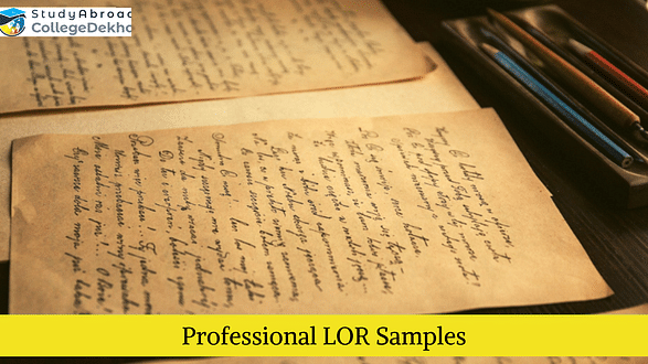 Sample Letter of Recommendation from Supervisor - Professional LOR Sample