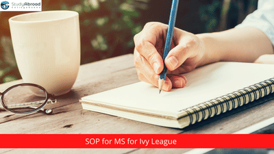 SOP for MS at Ivy League