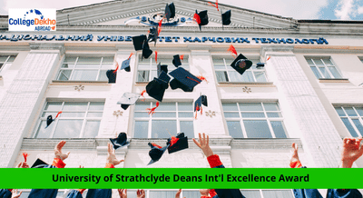 University of Strathclyde Deans Int'l Excellence Award Applications Open