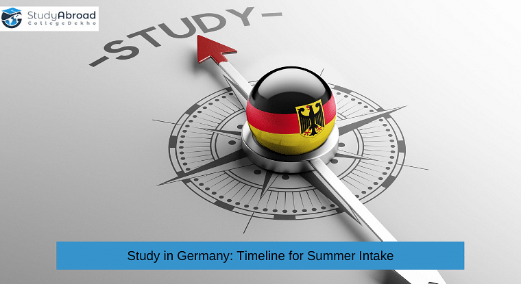Timeline for Summer Intake in Germany