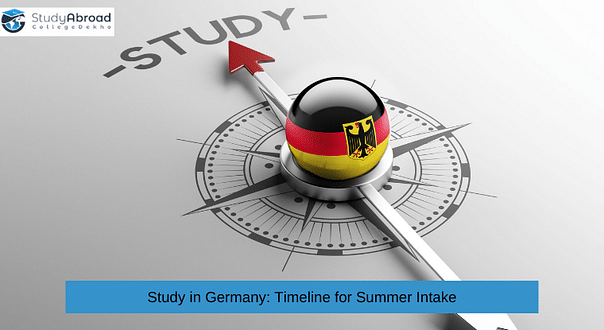 Study in Germany: Timeline for Summer Intake 2023