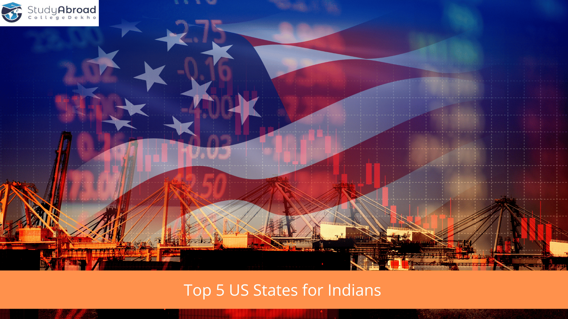 Top 5 US States for Indian Students