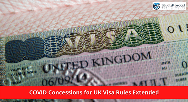Covid Concessions on Visa Rules for International Students to be in UK Extended to 6th April 2022