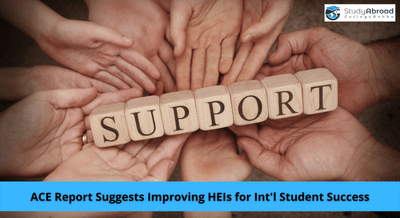ACE Report Advises New Future for Int'l Students in the US
