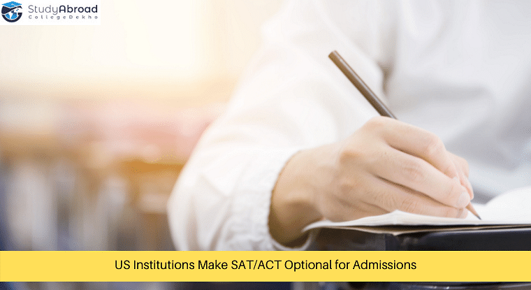 Over 1800 US Institutions Drop SAT/ACT for Admissions in Fall 2021