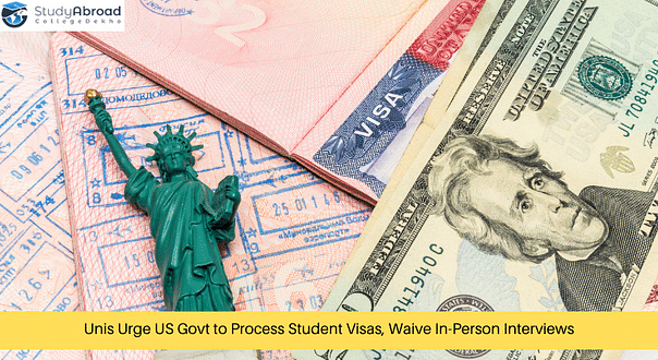 Institutions Urge US Govt to Open Consulates, Allow Online Visa Interviews of Int'l Students