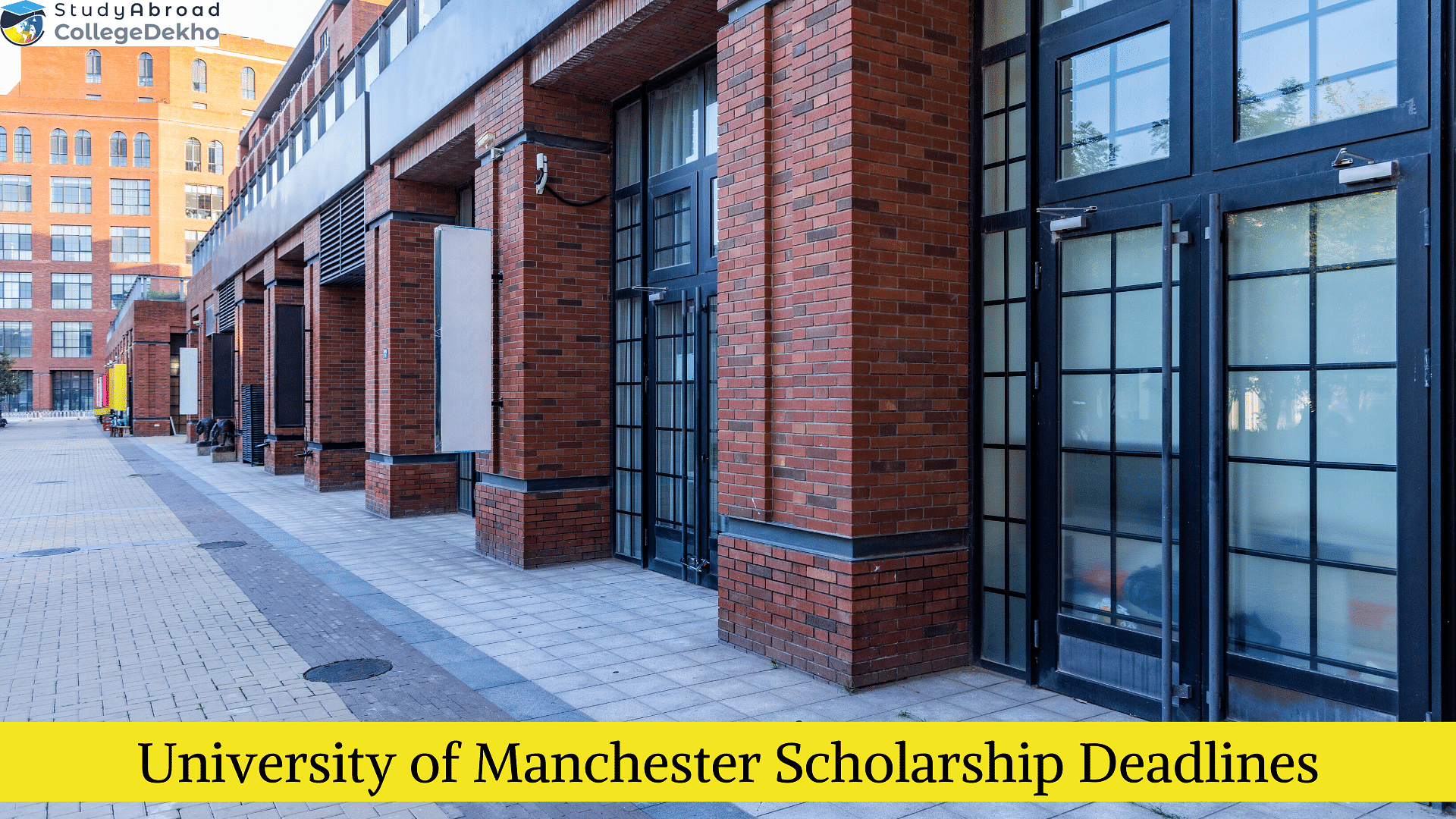 University of Manchester Scholarship Deadlines