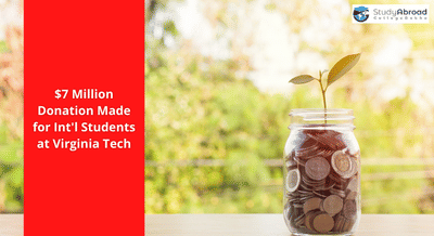 $7 Million Donation to Enhance International Student Experience at Virginia Tech