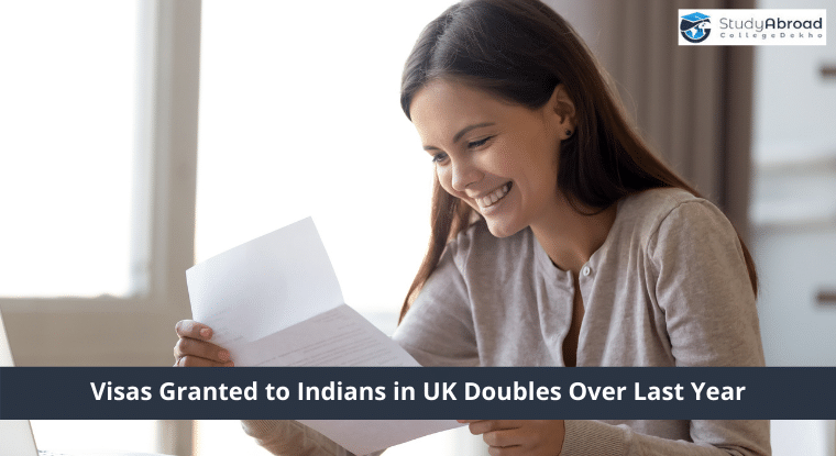 Indian Student Visas Granted in the UK Doubles Over Last Year