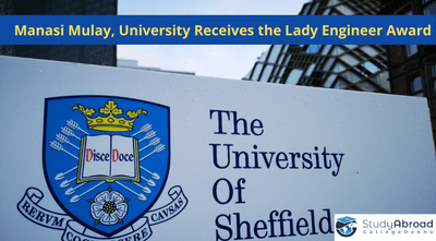 PhD at University of Sheffield, PhD from University of Sheffield, Indian student pursuing PhD, Lady Engineer Award, Sheffield University PhD Student