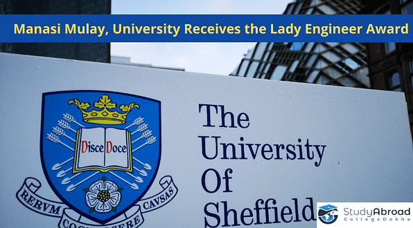 Sheffield University PhD Student from India Receives Lady Engineer Award
